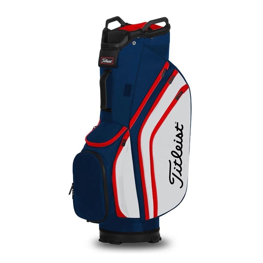 Titleist Lightweight Cart 14 Trolley Bag - Navy/White/Red