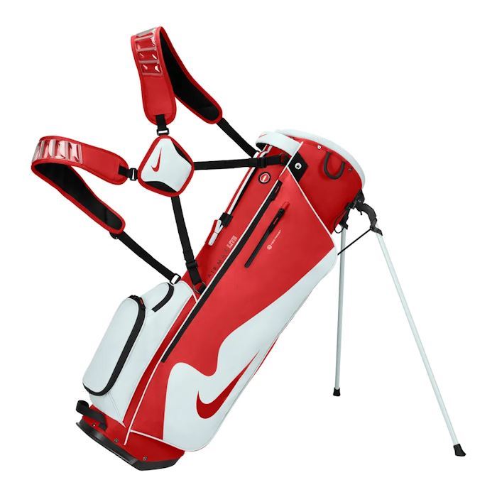 Nike Air Max Lite Stand Bag - Red/Platinum