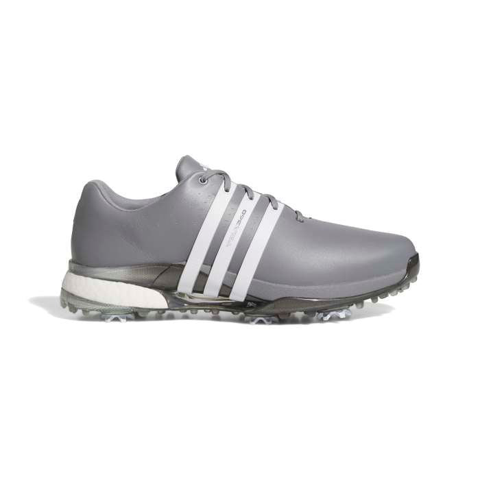 adidas Mens Tour 360 Golf Shoes 24 Grey/White