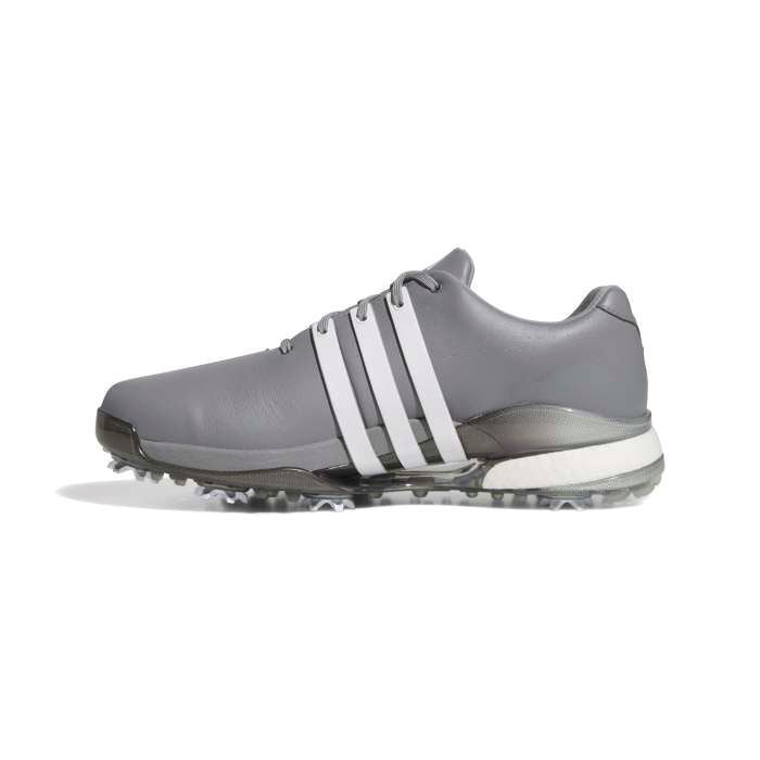 adidas Mens Tour 360 Golf Shoes 24 Grey/White