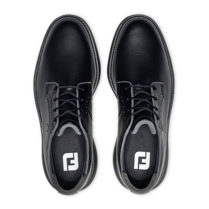 FootJoy Mens  Traditions Golf Shoes - Black 57968