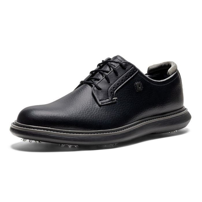 FootJoy Mens  Traditions Golf Shoes - Black 57968