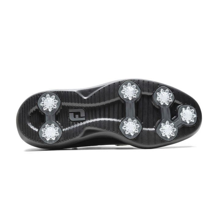 FootJoy Mens  Traditions Golf Shoes - Black 57968