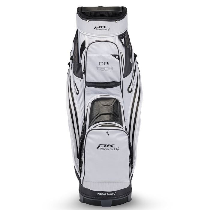 Powakaddy Dri Tech Golf Cart Bag Mag-Lok White