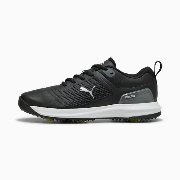 Puma Mens Fusion Plus Golf Shoes - Black