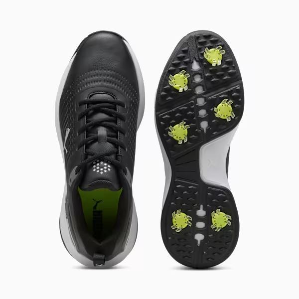 Puma Mens Fusion Plus Golf Shoes - Black
