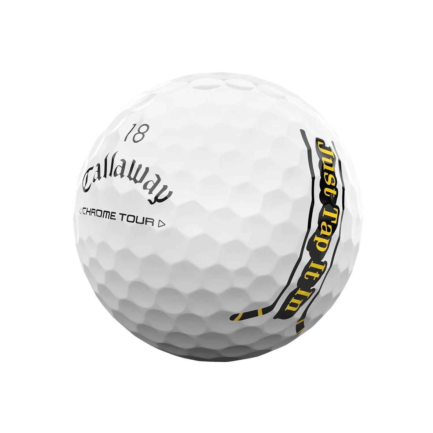 Callaway Chrome Tour Happy Gilmore 2 “Just Tap It In” Golf Balls