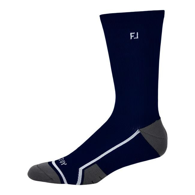 FootJoy Mens Tech D.R.Y. Crew Socks - Navy