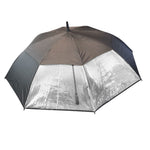 TV GOLF Clearview Double Canopy Umbrella