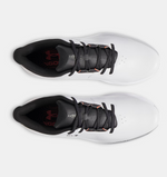 Under Armour Mens UA Drive Fade Wide Golf Shoes Grey/Black/Silver