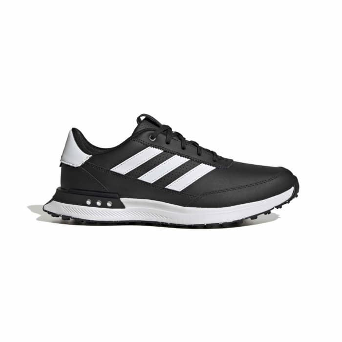 adidas Mens S2G SL Leather Golf Shoes Black/White