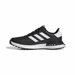 adidas Mens S2G SL Leather Golf Shoes Black/White
