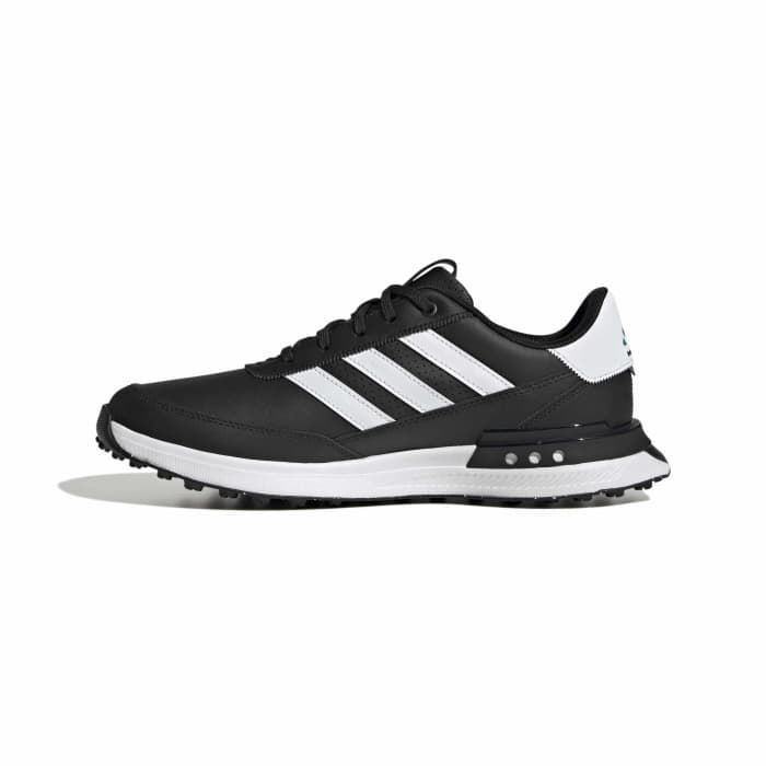 adidas Mens S2G SL Leather Golf Shoes Black/White