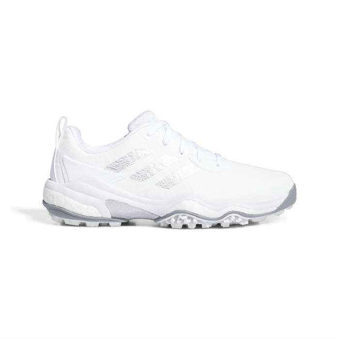 adidas Mens Code Chaos 25 Black Golf Shoes White/Silver