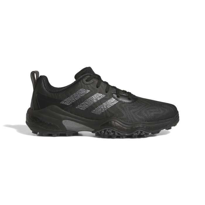 adidas Mens Code Chaos 25 Black Golf Shoes Black/Silver