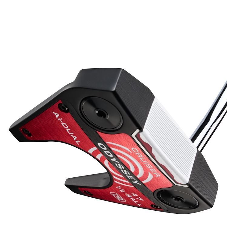 Odyssey Ai Dual No.7 Cruiser 1/2 Ball Putter - Double Bend
