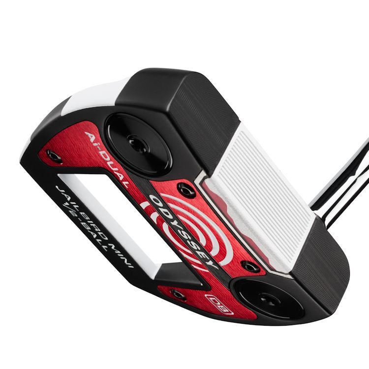 Odyssey Ai Dual Jailbird Mini 1/2 Ball Putter -  Double Bend