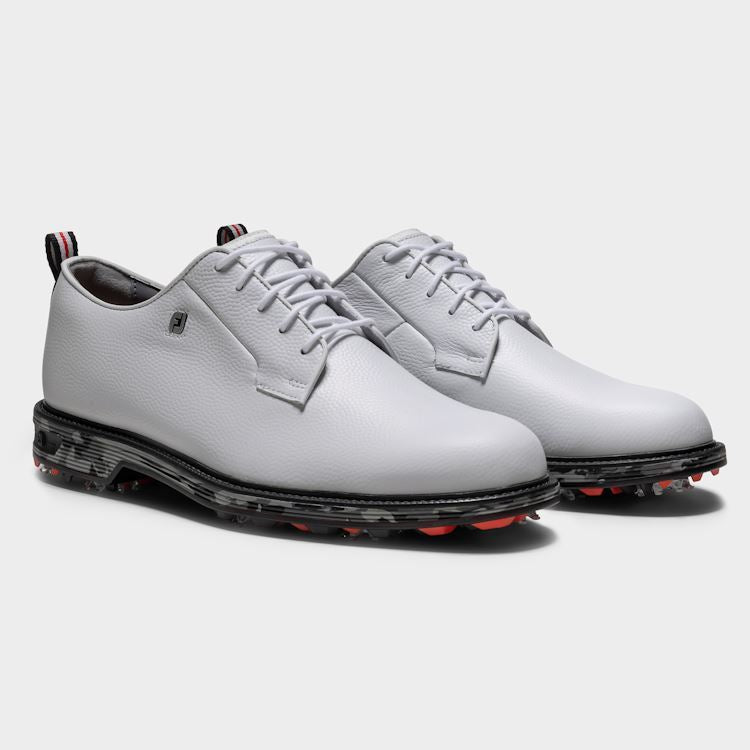FootJoy Mens Premiere Series Field Golf Shoes 54565 White/Black/Red (2026)