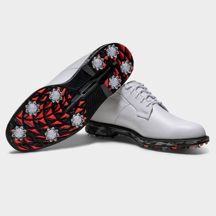FootJoy Mens Premiere Series Field Golf Shoes 54565 White/Black/Red (2026)
