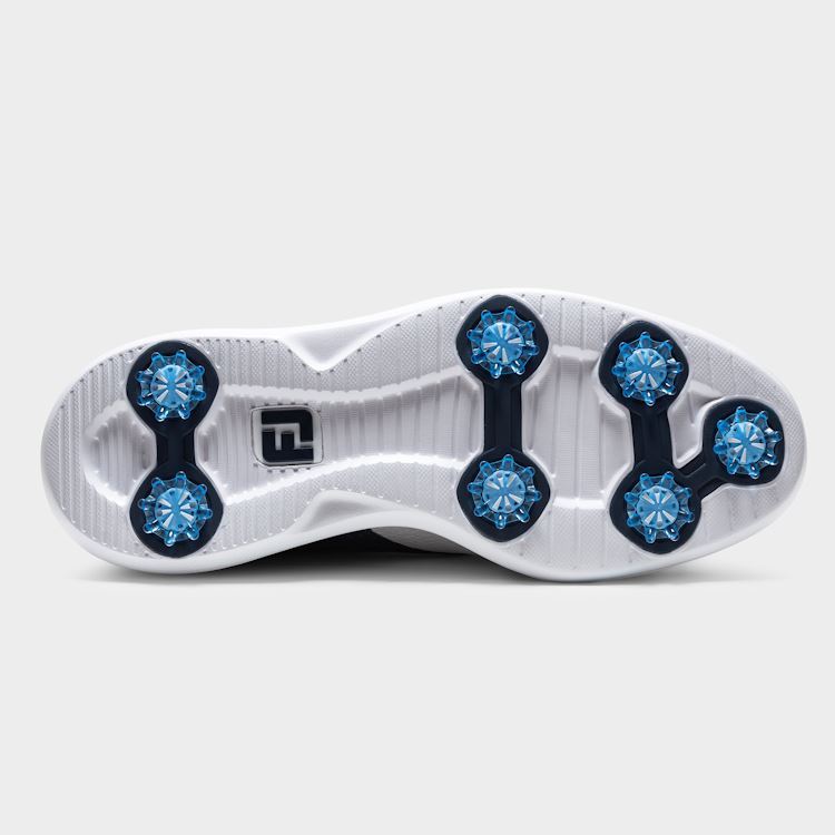 FootJoy Mens Traditions Golf Shoes 57981 White/Navy/Blue (2026)