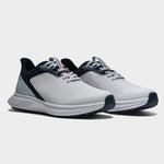 FootJoy Ladies Pulse Golf Shoes 93849 White/Navy/Blue