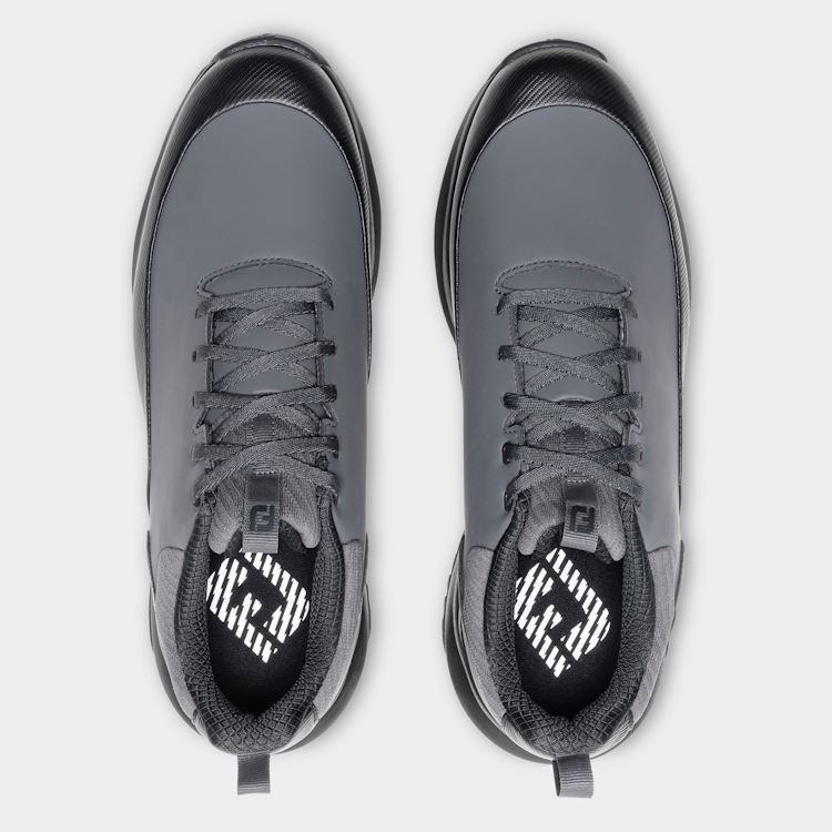 FootJoy Mens Tour Rival Golf Shoes 56965 Charcoal/Grey/Black (2026)