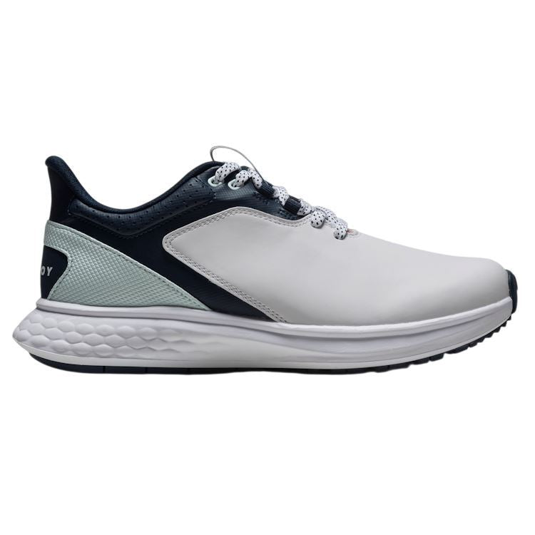 FootJoy Ladies Pulse Golf Shoes 93849 White/Navy/Blue