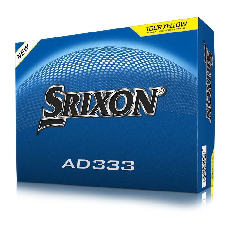 Srixon AD333 Golf Balls - Yellow 2026