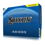 Srixon AD333 Golf Balls - Yellow 2026