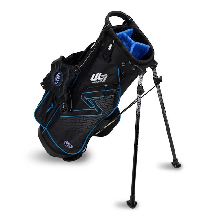 US Kids UL7 48 Stand Bag/24.5 Inch, Black/Teal Bag