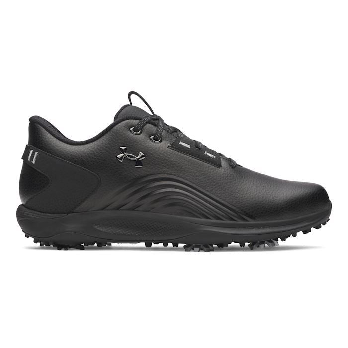 Under Armour Mens Drive Fade 2 Golf Shoes - Black/Metallic Gun Metal
