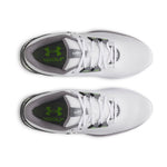Under Armour Mens Drive Fade 2 Golf Shoes - White/Titan Gray/Metallic Silver