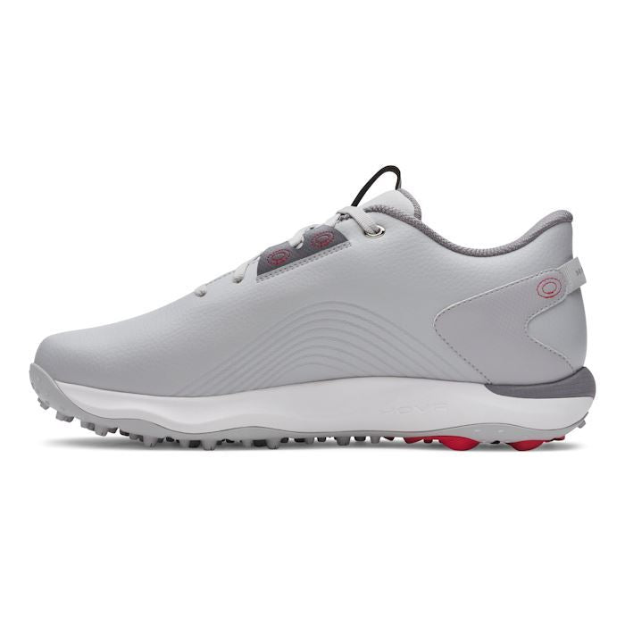 Under Armour Mens Drive Fade 2 SL Golf Shoes - Mod Gray/Metallic Silver