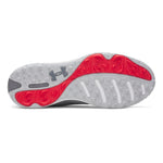Under Armour Mens Drive Fade 2 SL Golf Shoes - Mod Gray/Metallic Silver