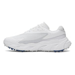 Under Armour Mens Halo Hybrid SL Golf Shoes - White/Metallic Silver