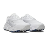 Under Armour Mens Halo Hybrid SL Golf Shoes - White/Metallic Silver
