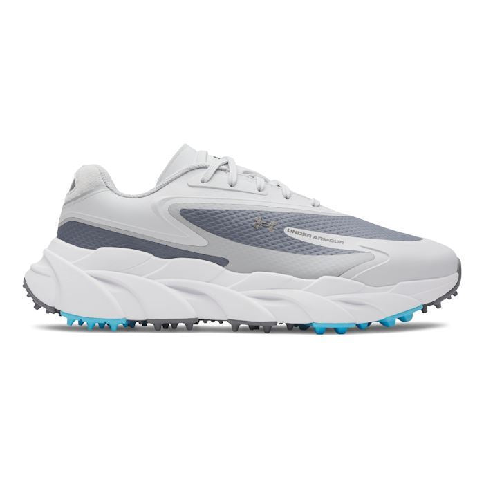 Under Armour Mens Halo Hybrid SL Golf Shoes - Halo Gray/Metallic Black