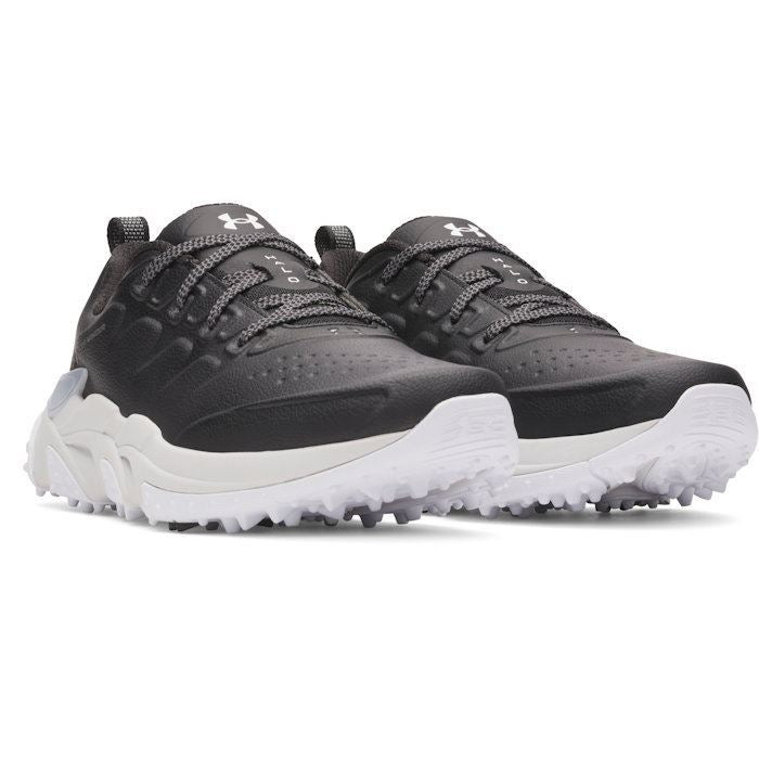 Under Armour Mens Halo Tour SL Golf Shoes - Black/Castlerock