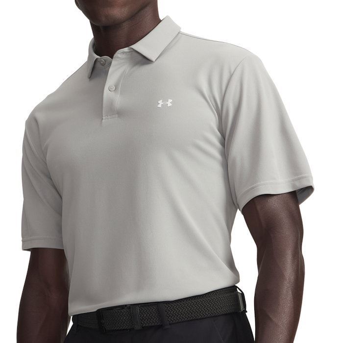Under Armour Men's UA Tee To Green Polo Titanium/White 6012303