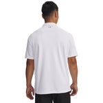 Under Armour Men's UA Tee To Green Polo White/Black 6012303