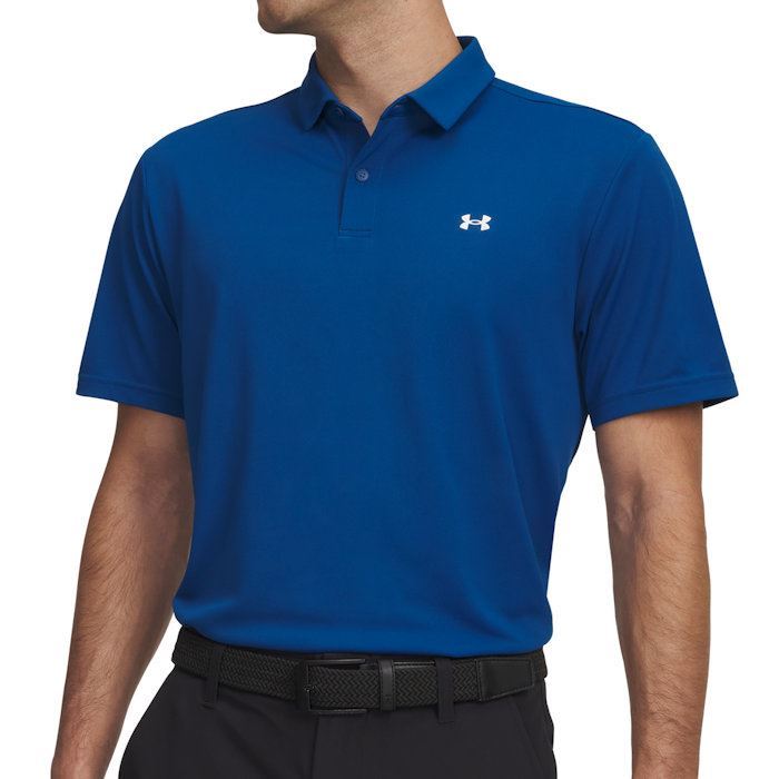 Under Armour Men's UA Tee To Green Polo Varsity Blue/White 6012303