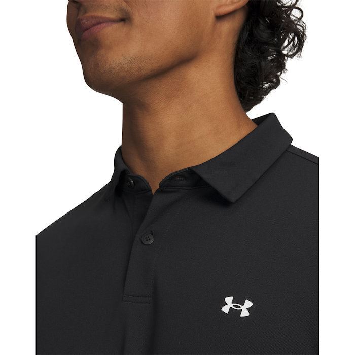 Under Armour Men's UA Tee To Green Polo Black/White 6012303