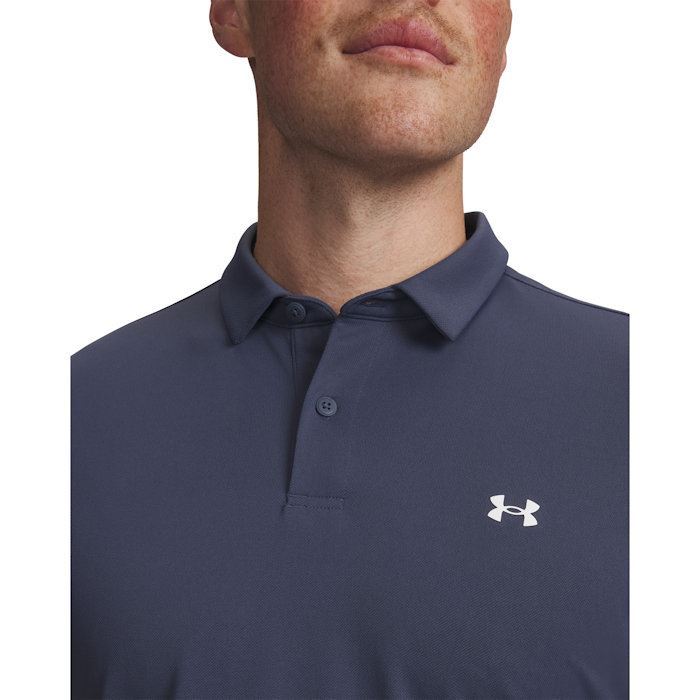 Under Armour Men's UA Tee To Green Polo Downpour Grey/White 6012303