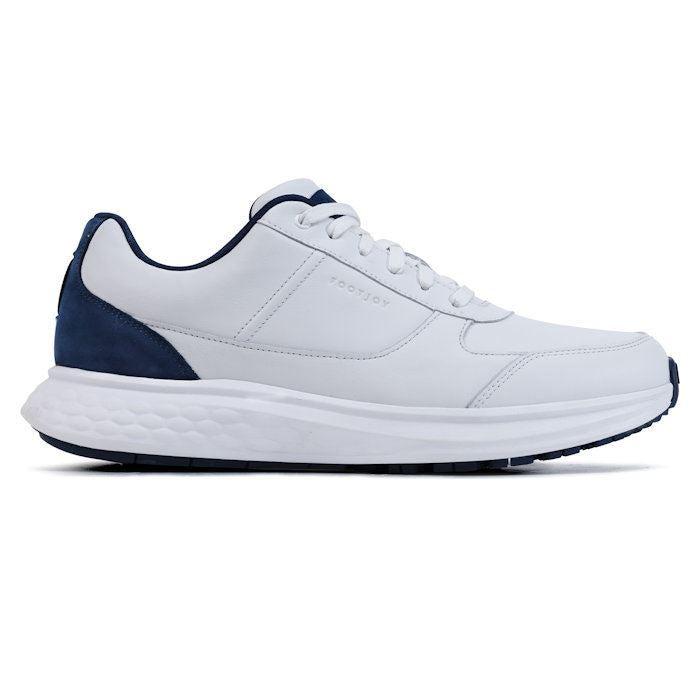 FootJoy Mens FJ Hampton Golf Shoes White/Navy 50085 (2026)
