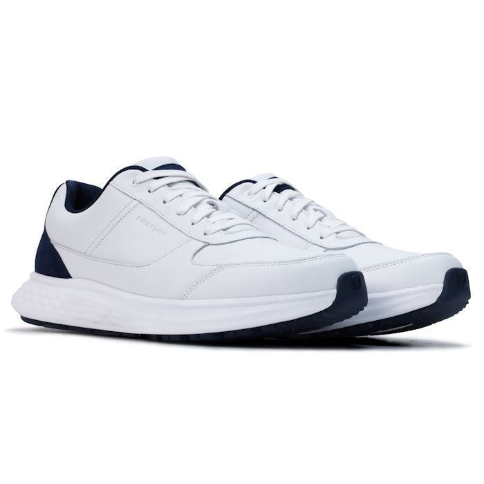 FootJoy Mens FJ Hampton Golf Shoes White/Navy 50085 (2026)
