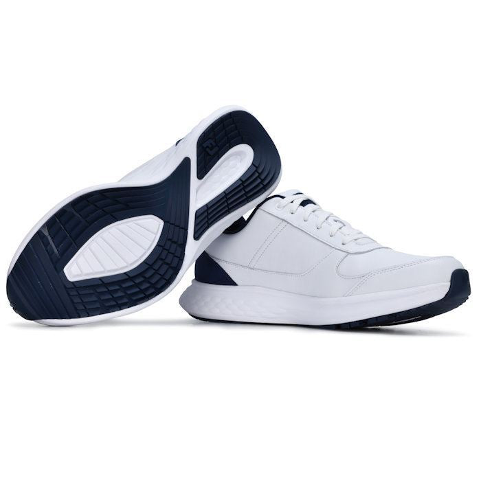 FootJoy Mens FJ Hampton Golf Shoes White/Navy 50085 (2026)