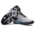 FootJoy Mens Tour Rival Golf Shoes White/Navy/Blue 56971 (2026)