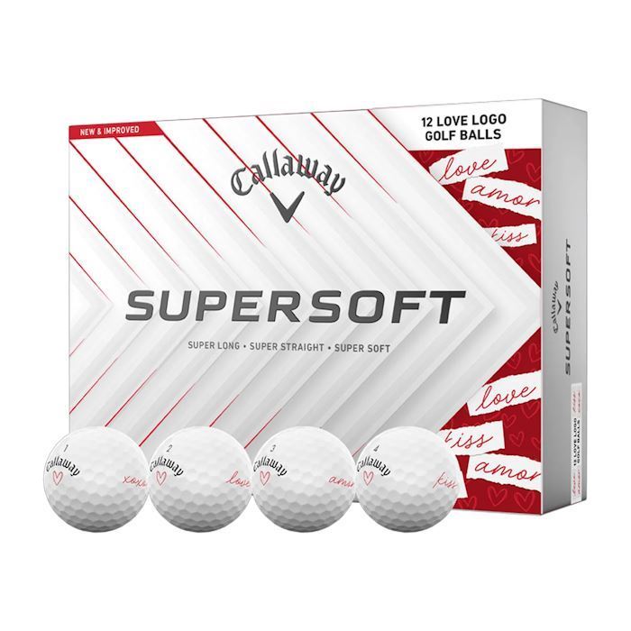 Callaway Limited Edition Supersoft Love Golf Balls