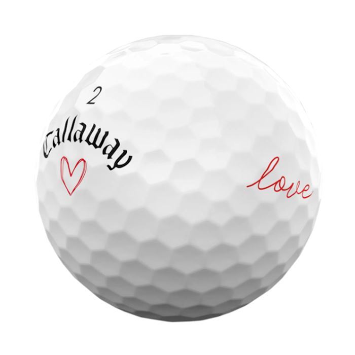 Callaway Limited Edition Supersoft Love Golf Balls