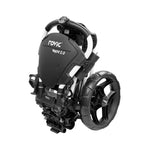 Clicgear Rovic RV1C 2.0 golf push trolley in arctic white